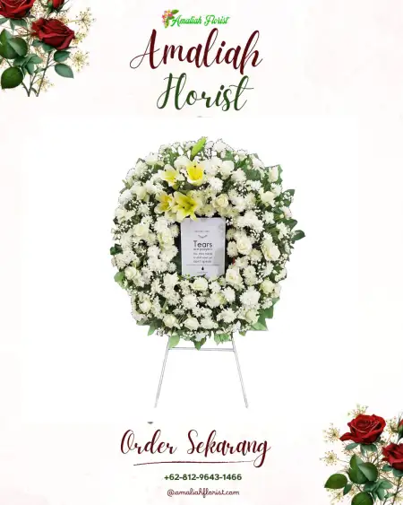Krans Bunga Duka Rowolaku